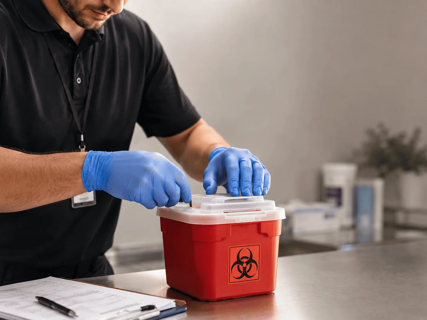Why choose Sharps Waste Disposal in Luther, MI